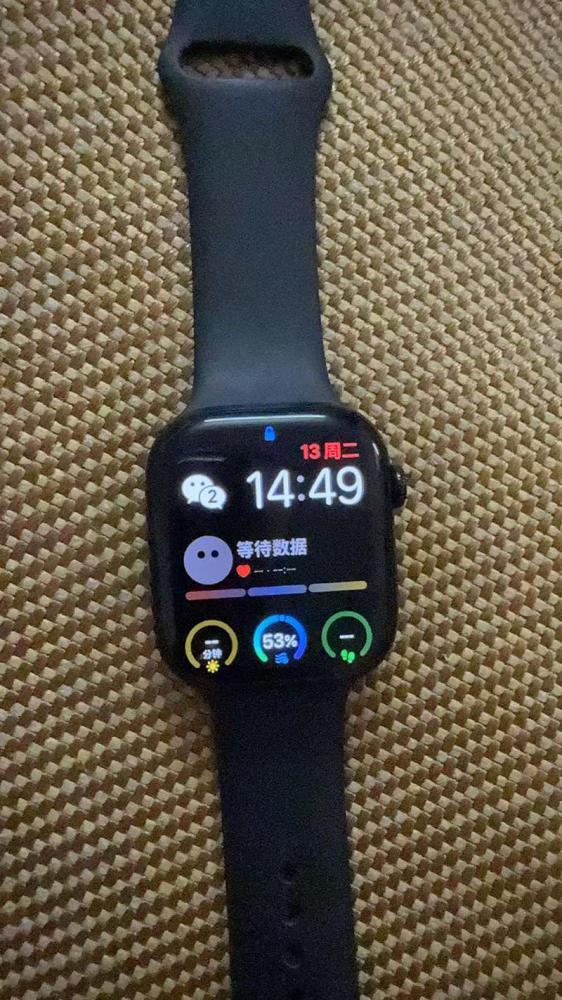 苹果手表s10，46亮黑色，无拆无修